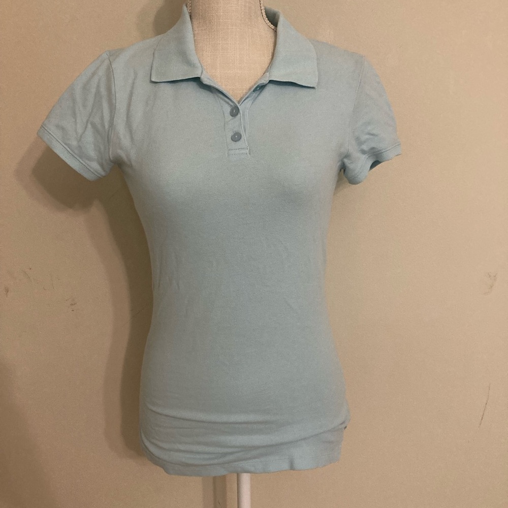 blue aero polo